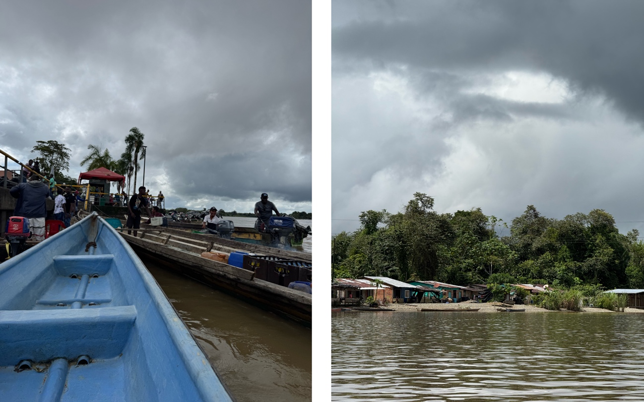 Río Atrato en Colombia